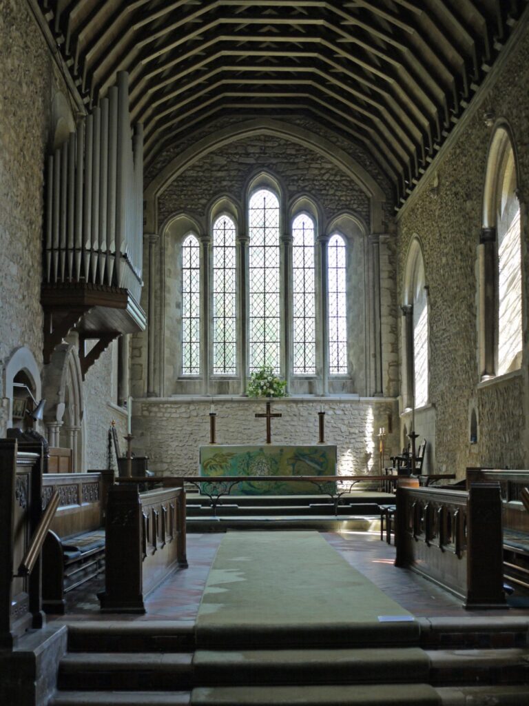 bosham church interior